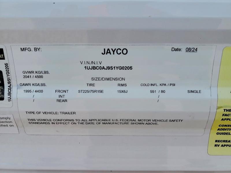 1UJBC0AJ9S1YG0205 2025 JACO JAY FLIGHT JAYFLIGHT photo no. 10