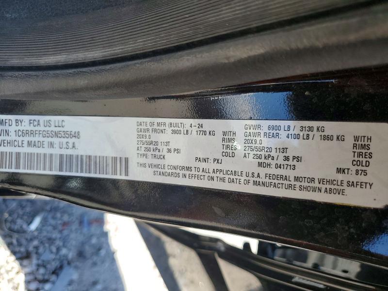 2025 RAM 1500 BIG HORN/LONE STAR — Фото 13 из 13