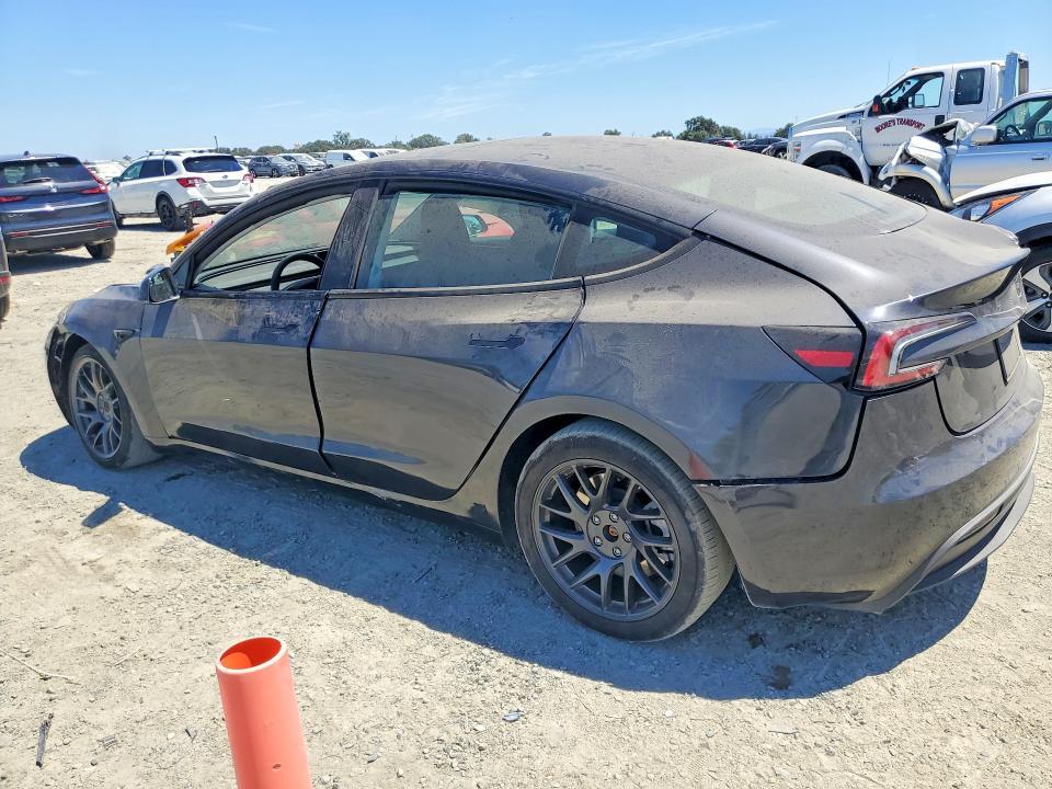 5YJ3E1EAXSF051872 2025 TESLA MODEL 3 photo no. 2
