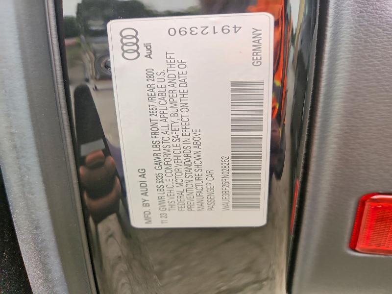 2024 AUDI A6 PREMIUM PLUS — Фото 12 из 12