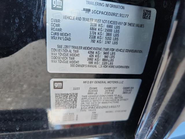 1GCPACED2RZ191177 2024 CHEVROLET SILVERADO photo no. 12