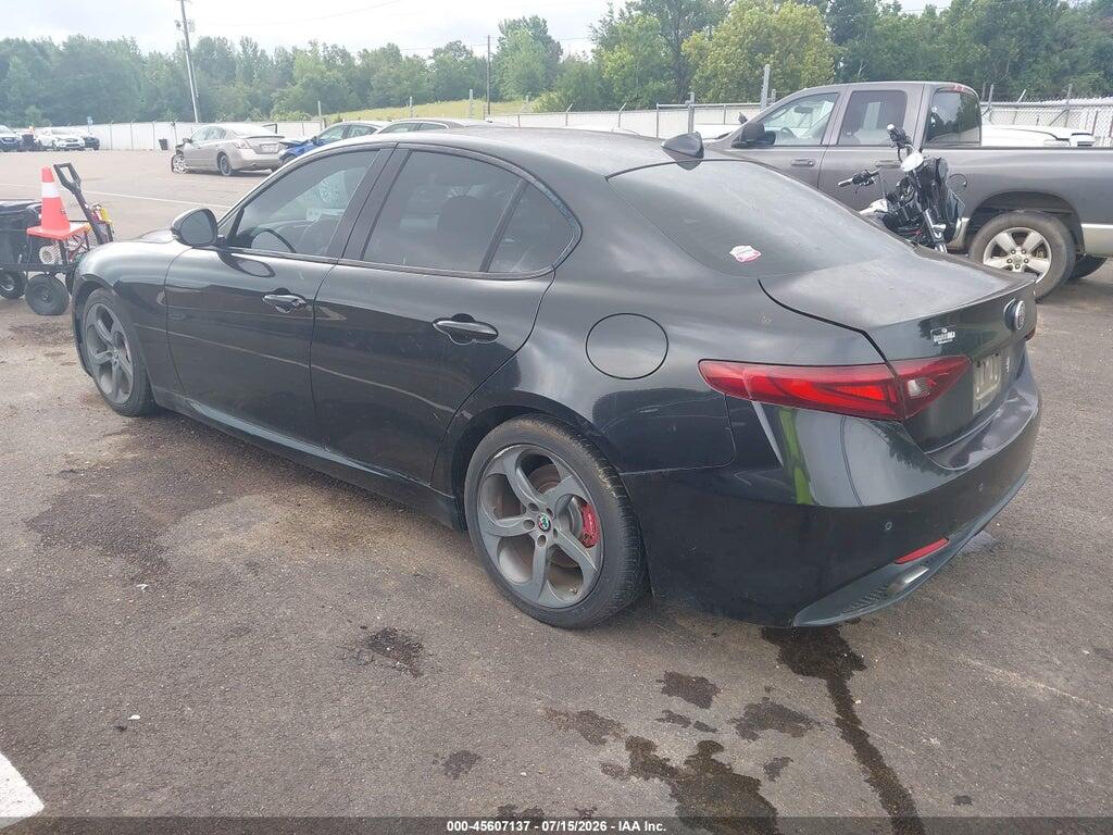 ZARFAEBN7H7532433 2017 ALFA ROMEO GIULIA photo no. 3