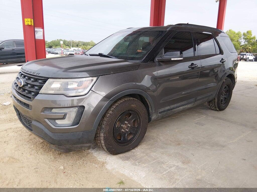 1FM5K8GT0GGD34010 2016 FORD EXPLORER photo no. 2