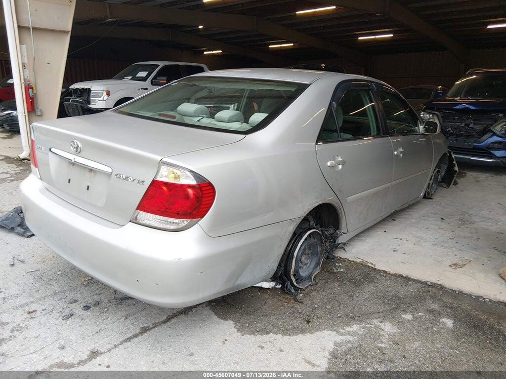 4T1BE32K95U402878 2005 TOYOTA CAMRY photo no. 4