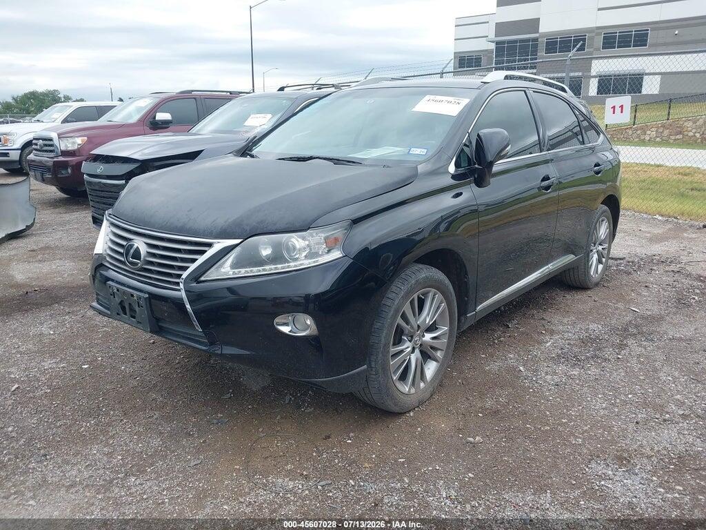 2T2ZK1BA7DC092793 2013 LEXUS RX 350 photo no. 2