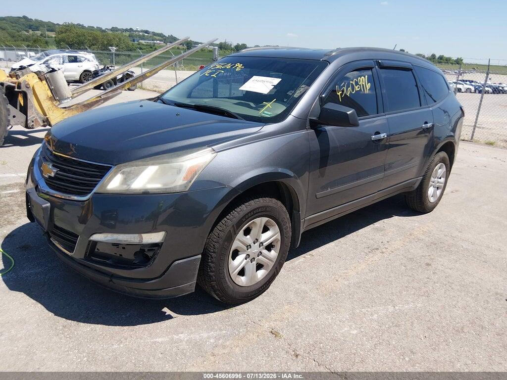 1GNKRFKD4EJ309464 2014 CHEVROLET TRAVERSE photo no. 2