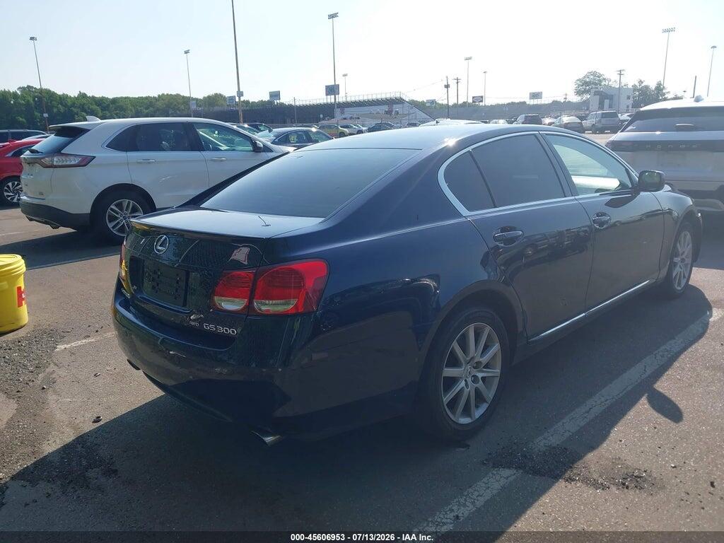 JTHCH96S760016643 2006 LEXUS GS 300 photo no. 4