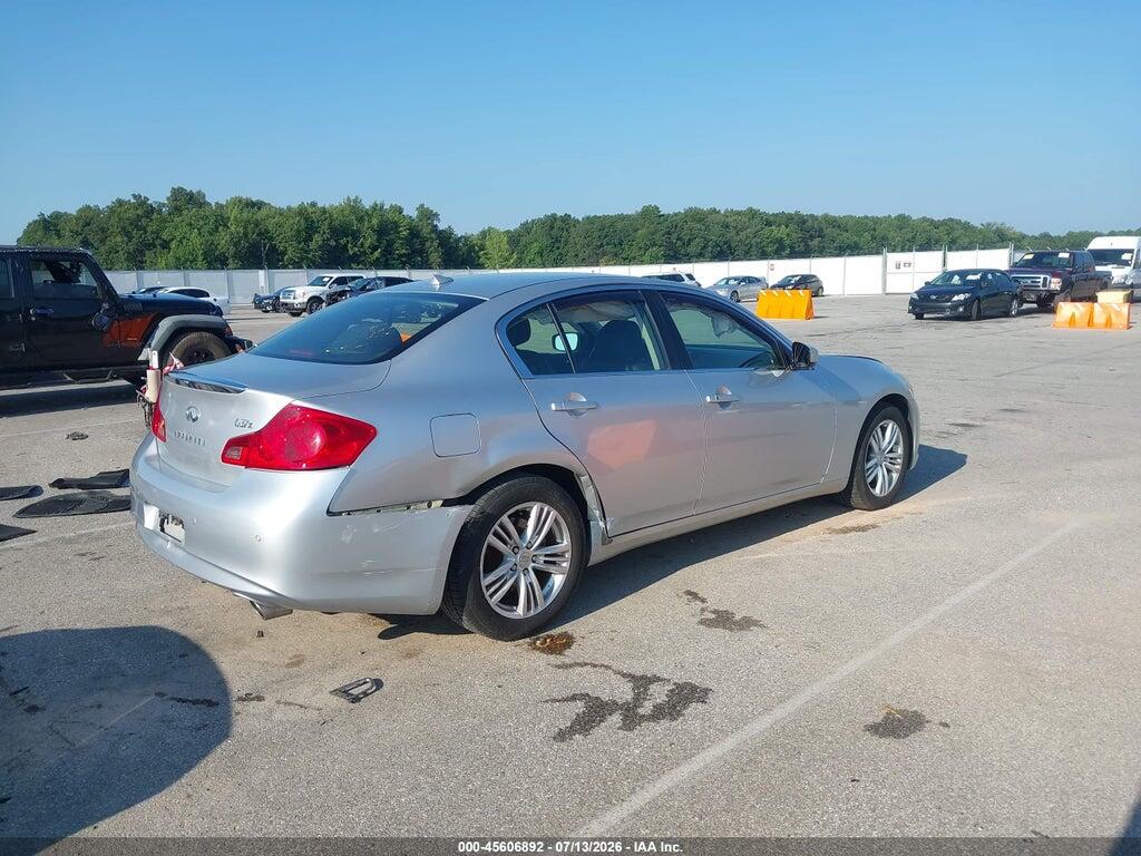 JN1CV6AR3CM974599 2012 INFINITI G37X photo no. 4