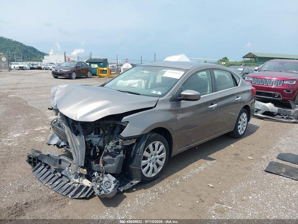 3N1AB7AP2GL679739 2016 NISSAN SENTRA photo no. 2