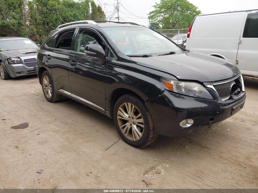 JTJBC1BA5A2407567 2010 LEXUS RX 450H photo no. 1