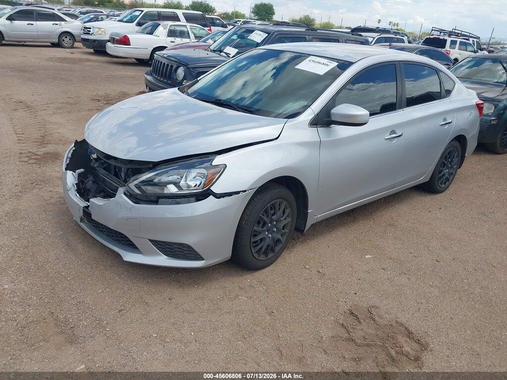 3N1AB7AP7GL643920 2016 NISSAN SENTRA photo no. 2