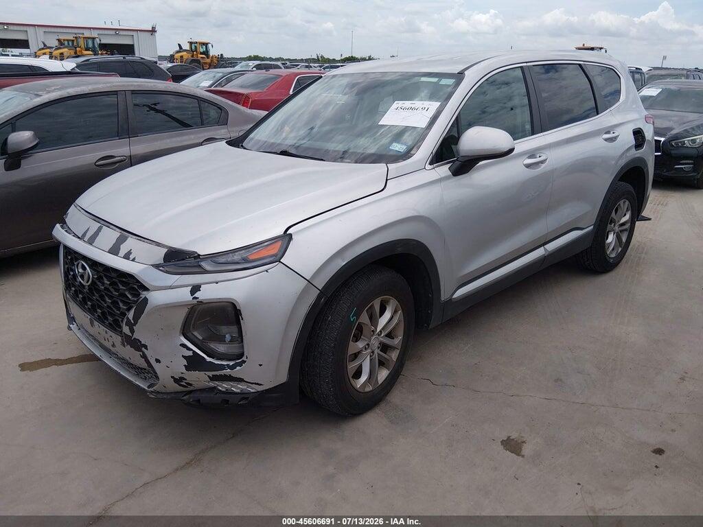 5NMS23ADXKH073157 2019 HYUNDAI SANTA FE photo no. 2