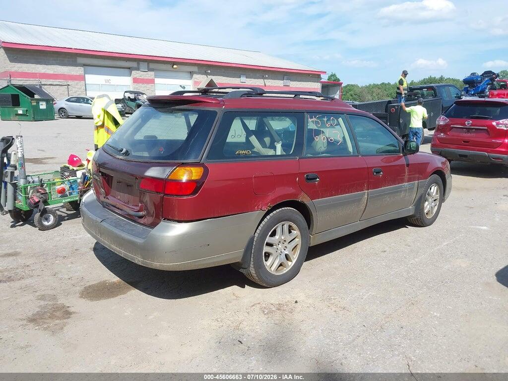 4S3BH675947631008 2004 SUBARU OUTBACK photo no. 4