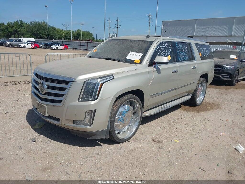 1GYS3JKJ9FR205102 2015 CADILLAC ESCALADE ESV photo no. 2