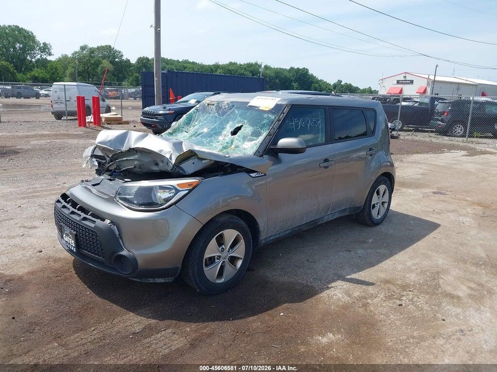 KNDJN2A22G7274352 2016 KIA SOUL photo no. 2