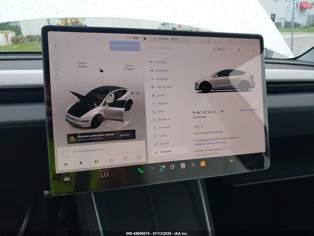 7SAYGDED5TF531026 2026 TESLA MODEL Y photo no. 7