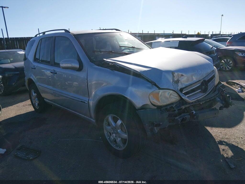 4JGAB75E63A402661 2003 MERCEDES-BENZ ML 500 photo no. 1