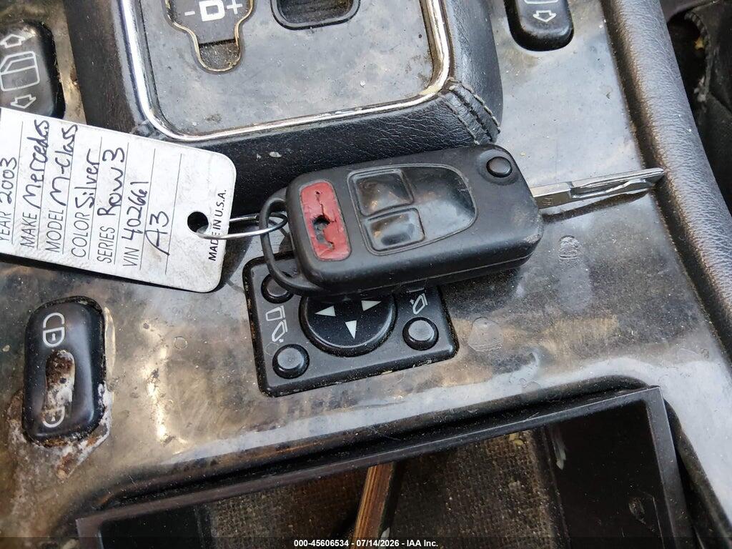 4JGAB75E63A402661 2003 MERCEDES-BENZ ML 500 photo no. 11
