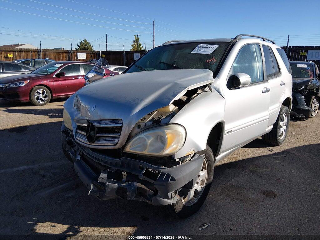 4JGAB75E63A402661 2003 MERCEDES-BENZ ML 500 photo no. 2