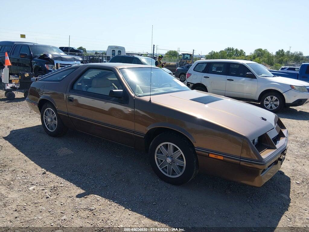 1C3BA54EXGG228702 1986 CHRYSLER LASER photo no. 1