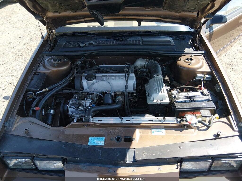 1C3BA54EXGG228702 1986 CHRYSLER LASER photo no. 10