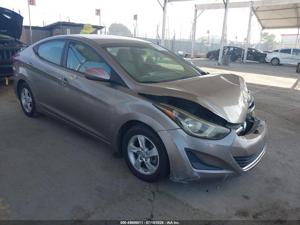 5NPDH4AE1EH461956 2014 HYUNDAI ELANTRA photo no. 1