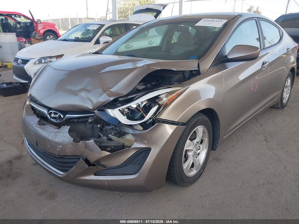 5NPDH4AE1EH461956 2014 HYUNDAI ELANTRA photo no. 12