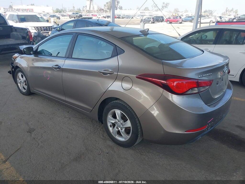 5NPDH4AE1EH461956 2014 HYUNDAI ELANTRA photo no. 3