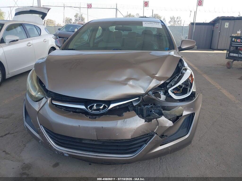 5NPDH4AE1EH461956 2014 HYUNDAI ELANTRA photo no. 6