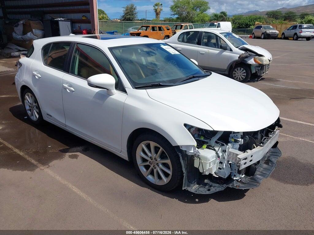 JTHKD5BH3C2094802 2012 LEXUS CT 200H photo no. 1