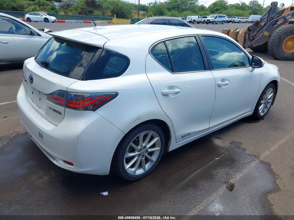 JTHKD5BH3C2094802 2012 LEXUS CT 200H photo no. 4