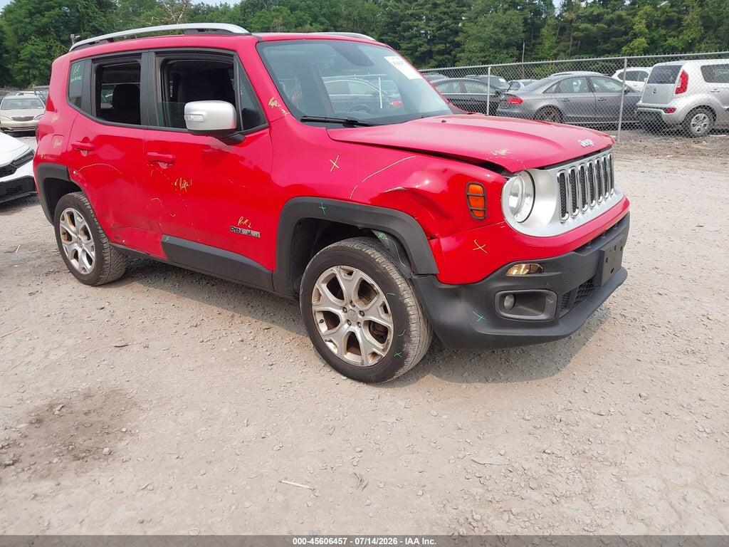 ZACCJBDT5GPD80659 2016 JEEP RENEGADE photo no. 1