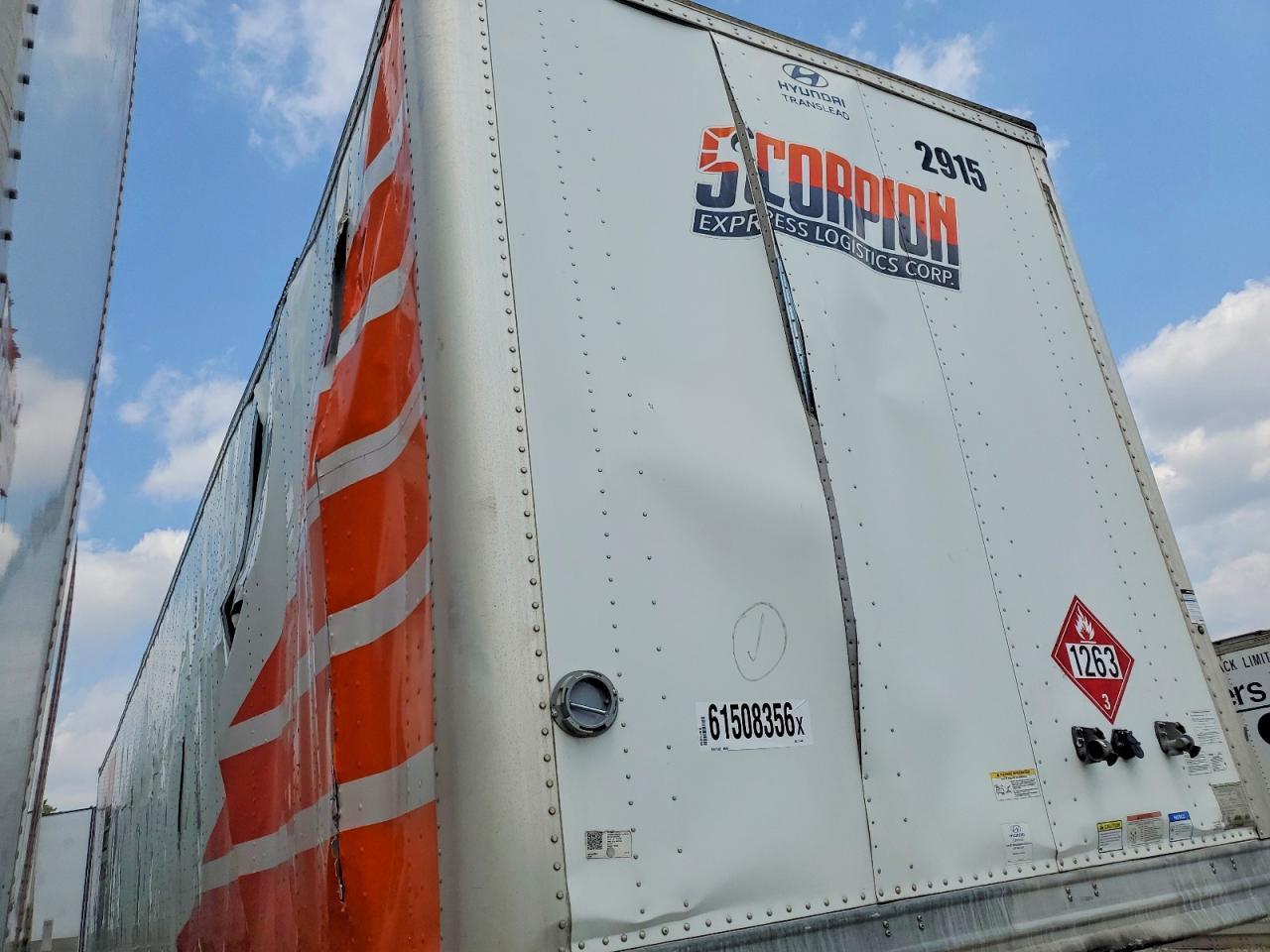 2023 HYUNDAI TRANSLEAD VI2530152-AJS DRY VAN TRAILER — Фото 7 из 8