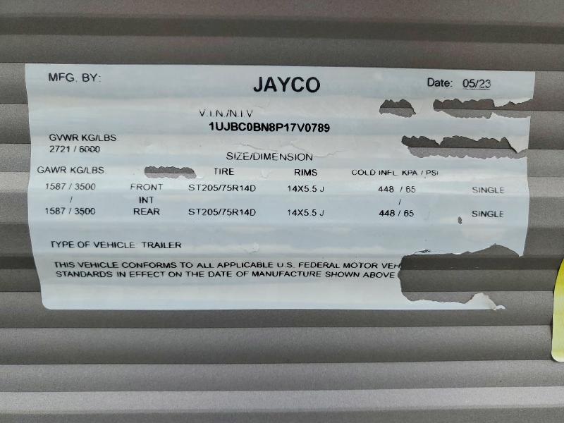 2023 JAYCO JAY FLIGHT — Фото 10 из 10