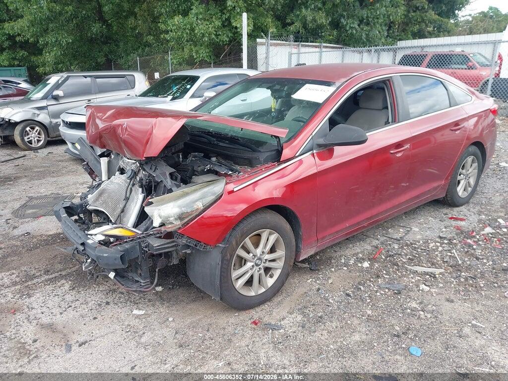 5NPE24AF0GH285290 2016 HYUNDAI SONATA photo no. 2