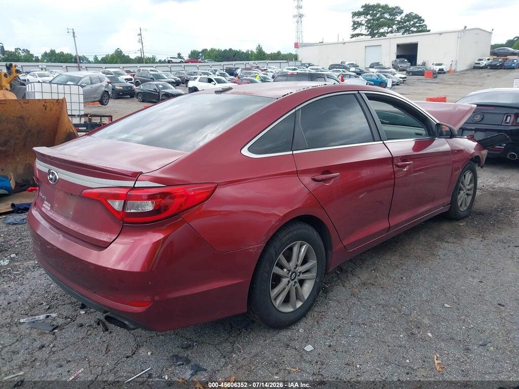5NPE24AF0GH285290 2016 HYUNDAI SONATA photo no. 4