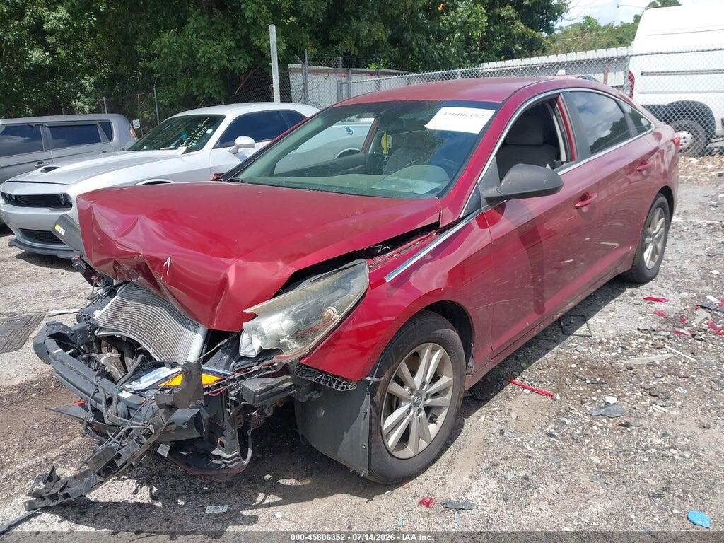 5NPE24AF0GH285290 2016 HYUNDAI SONATA photo no. 6