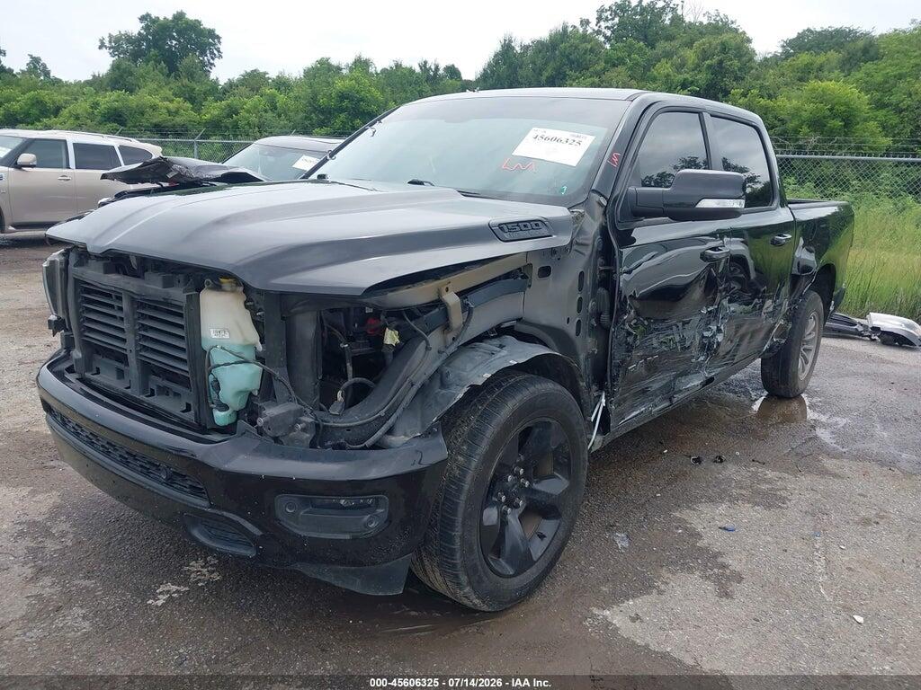 1C6RREFT9KN535580 2019 RAM 1500 photo no. 2