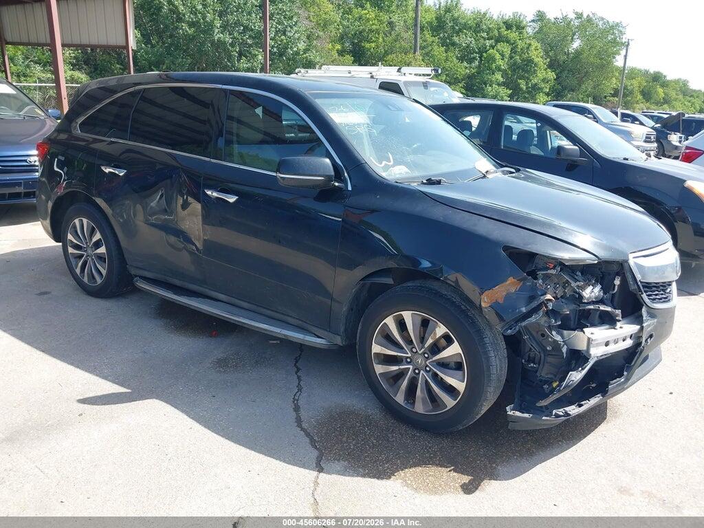 5FRYD3H45EB018601 2014 ACURA MDX photo no. 1