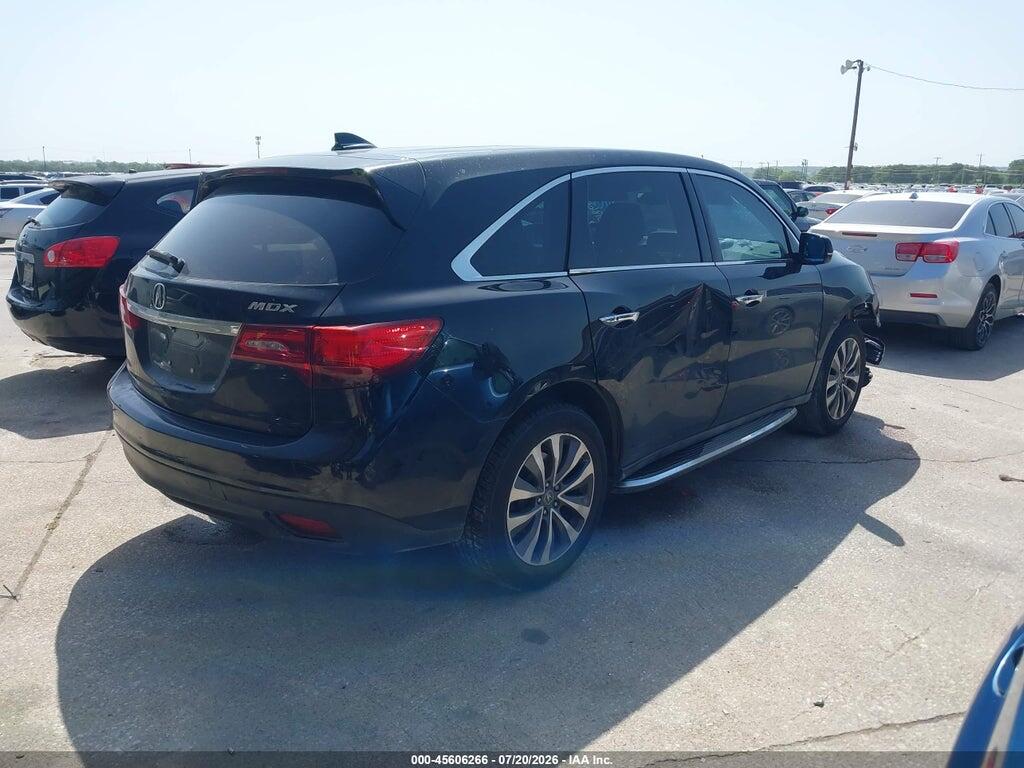 5FRYD3H45EB018601 2014 ACURA MDX photo no. 4