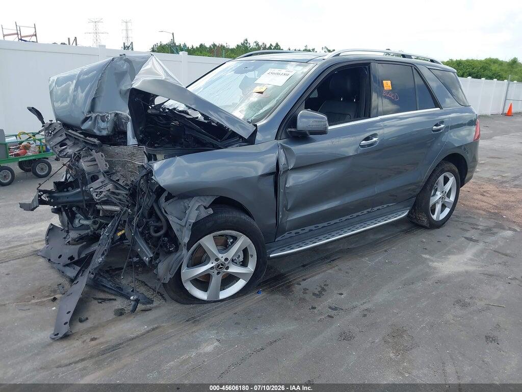 4JGDA5JBXJB085135 2018 MERCEDES-BENZ GLE 350 photo no. 2
