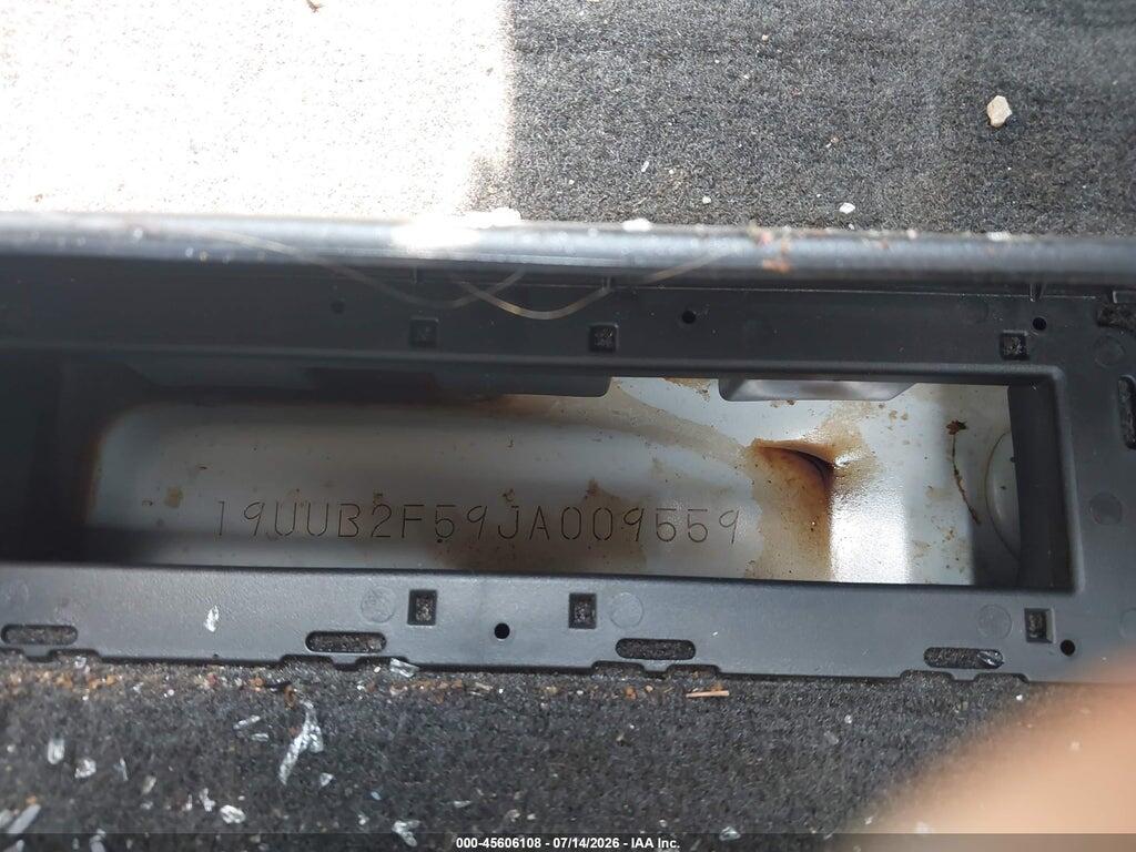 19UUB2F59JA009559 2018 ACURA TLX photo no. 9