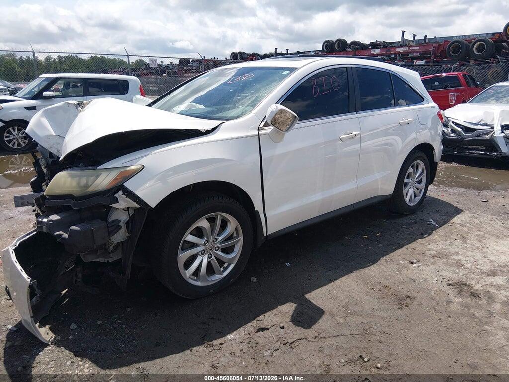 5J8TB3H35GL010489 2016 ACURA RDX photo no. 2