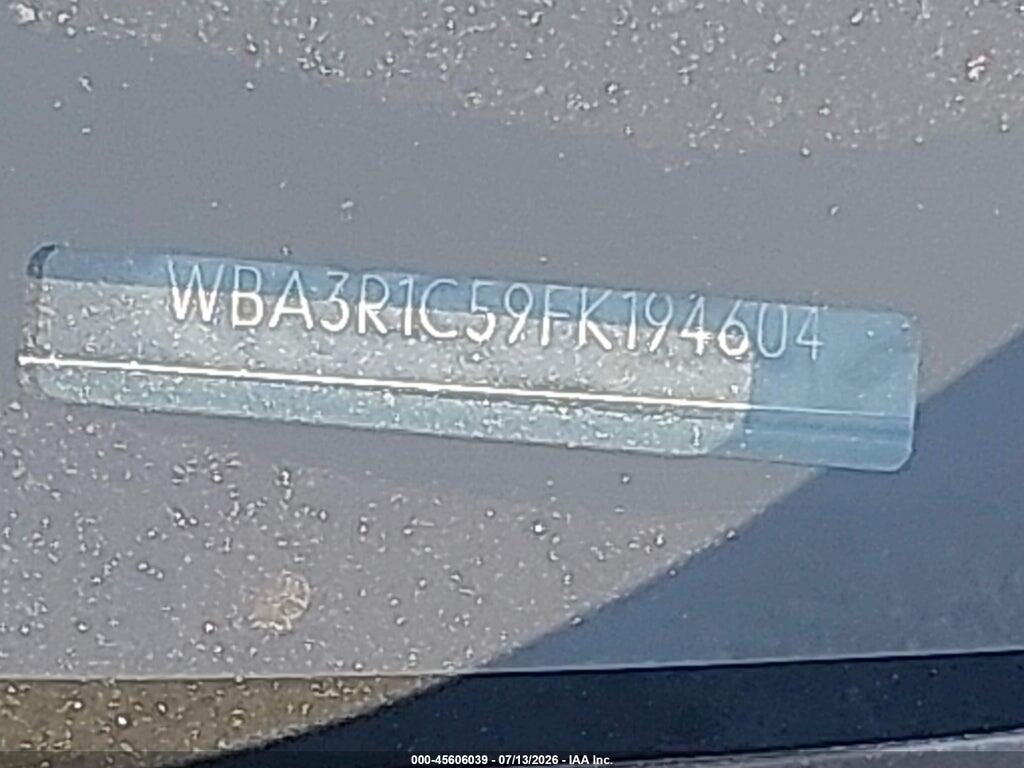 WBA3R1C59FK194604 2015 BMW 435I photo no. 9