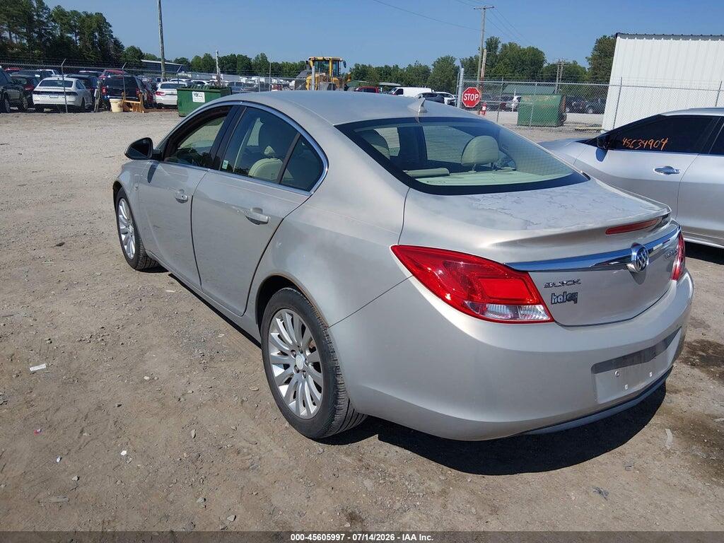 W04GN5EC2B1111995 2011 BUICK REGAL photo no. 3