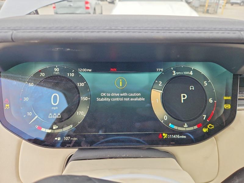 2023 LAND ROVER RANGE ROVER SE — Фото 9 из 13
