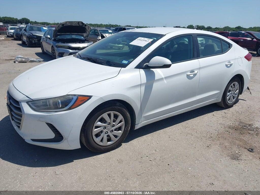 5NPD74LF6HH212730 2017 HYUNDAI ELANTRA photo no. 2