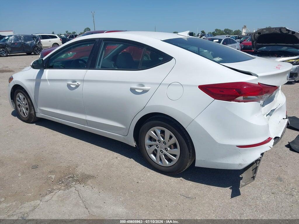 5NPD74LF6HH212730 2017 HYUNDAI ELANTRA photo no. 3