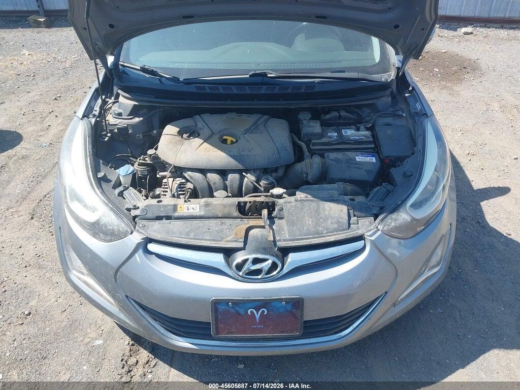 KMHDH4AE6FU383046 2015 HYUNDAI ELANTRA photo no. 10