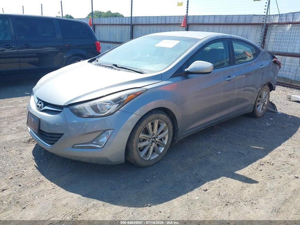 KMHDH4AE6FU383046 2015 HYUNDAI ELANTRA photo no. 2
